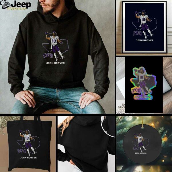 TCU Football Josh Hoover State Star t shirt