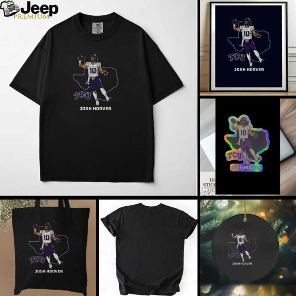 TCU Football Josh Hoover State Star t shirt