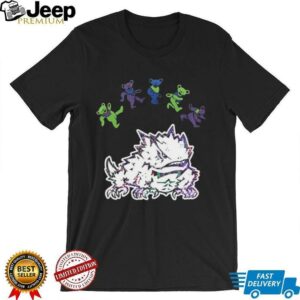 TCU Horned Frogs x Grateful Dead night 2025 bears logo...