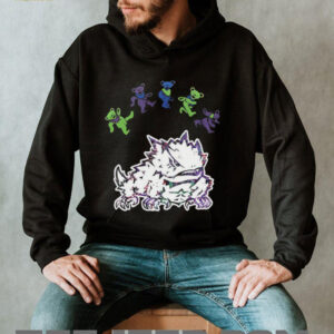 TCU Horned Frogs x Grateful Dead night 2025 bears logo shirt