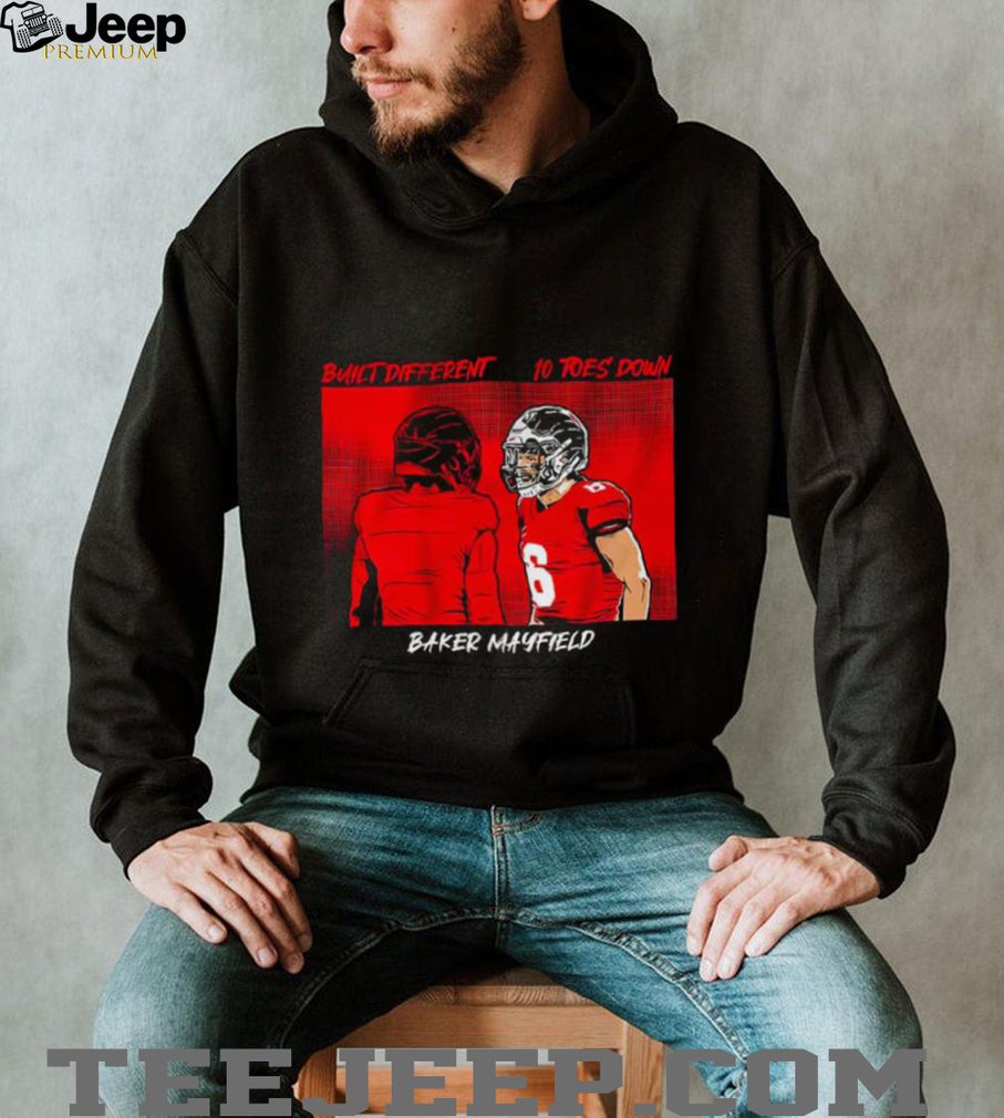 Tampa Bay Buccaneers Baker Mayfield Built Different shirt Tampa Bay Buccaneers Baker Mayfield Built Different shirt