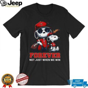 Tampa Bay Buccaneers Peanuts Snoopy Forever shirt