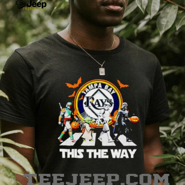 Tampa Bay Rays Star Wars This The Way Halloween shirt