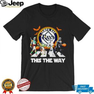 Tampa Bay Rays Star Wars This The Way Halloween shirt