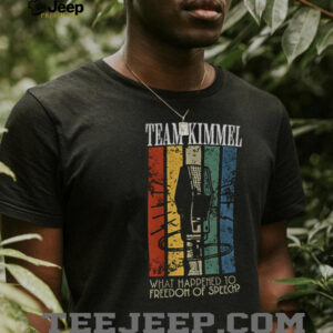 Team Kimmel what happened to Freedom of Speech vintage shirt