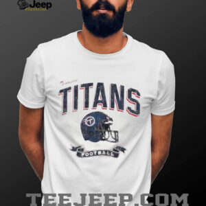 Tennessee Titans Football Helmet Distressed Design Shirt