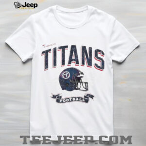 Tennessee Titans Football Helmet Distressed Design Shirt