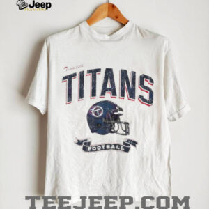 Tennessee Titans Football Helmet Distressed Design Shirt