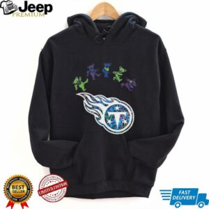 Tennessee Titans x Grateful Dead night 2025 bears logo shirt