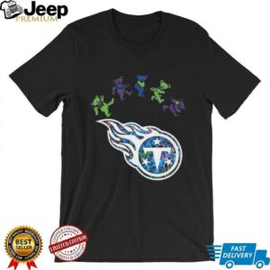 Tennessee Titans x Grateful Dead night 2025 bears logo shirt