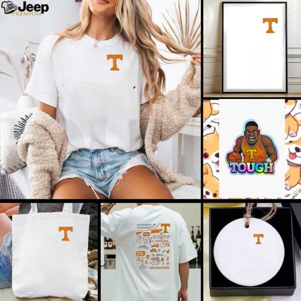 Tennessee Volunteers go Big Orange doodle shirt