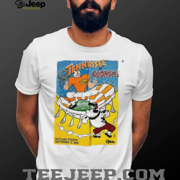 Tennessee Vs Georgia Neyland Stadium Dog Catcher cartoon shirt