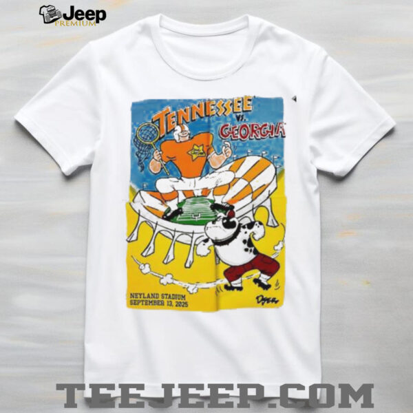 Tennessee Vs Georgia Neyland Stadium Dog Catcher cartoon shirt