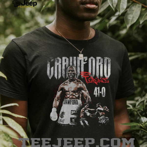 Terence Crawford Boxing Fight Night 41 0 vintage shirt