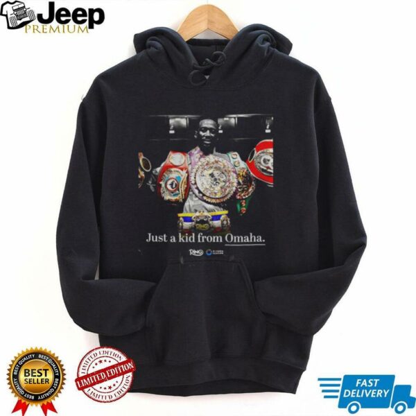 Terence Crawford boxing Nebraska just a kid from Omaha photo shirt
