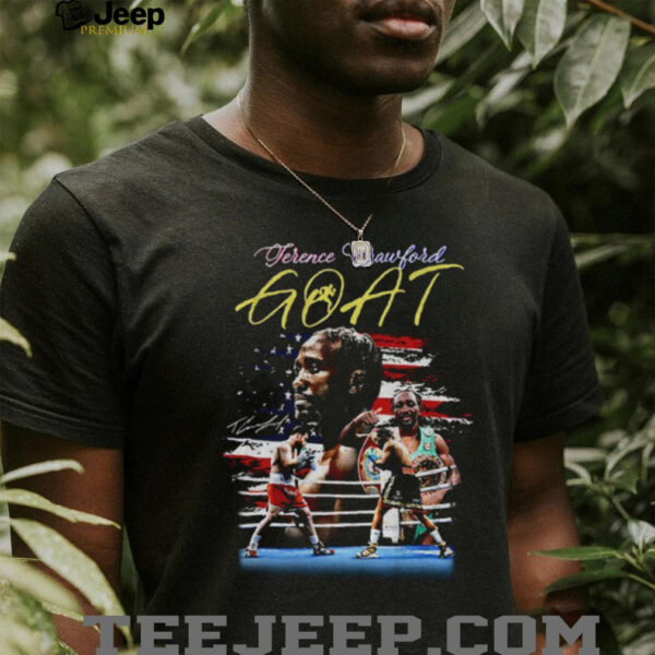 Terence Crawford title defense GOAT UFC shirt