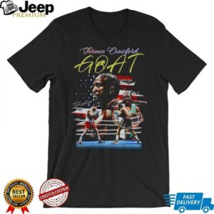 Terence Crawford title defense GOAT UFC shirt