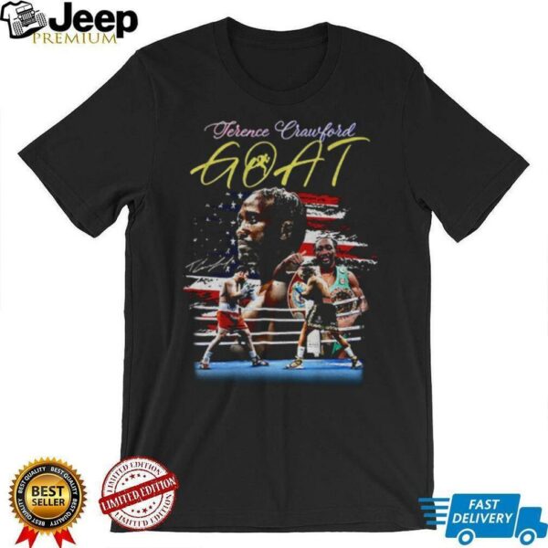 Terence Crawford title defense GOAT UFC shirt