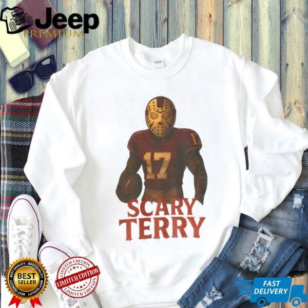 Terry McLaurin Jason Voorhees Washington Commanders Scary Terry Football fan gift