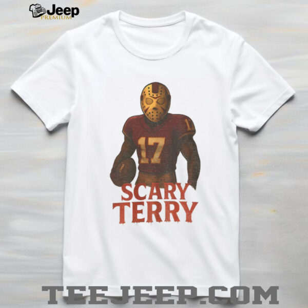 Terry McLaurin Jason Voorhees Washington Commanders Scary Terry Football fan gift