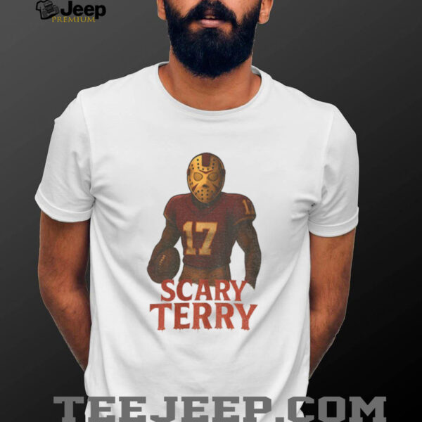 Terry McLaurin Jason Voorhees Washington Commanders Scary Terry Football fan gift