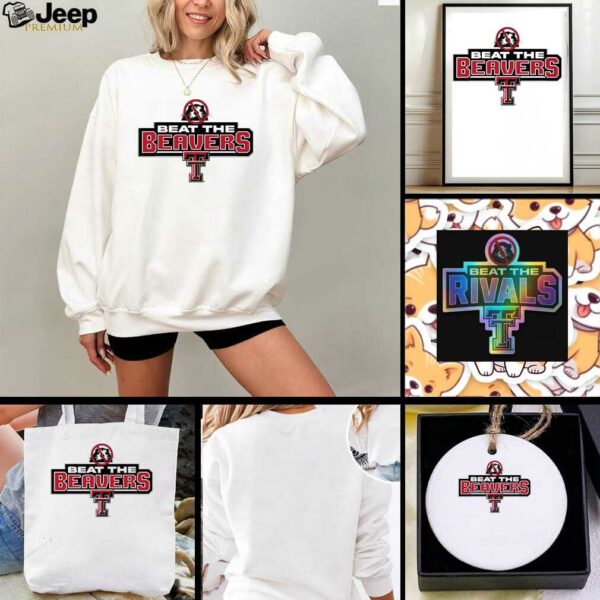 Texas Tech Vs Oregon State 2025 Raider Power Beat The Beavers Shirt