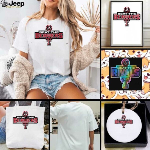 Texas Tech Vs Oregon State 2025 Raider Power Beat The Beavers Shirt