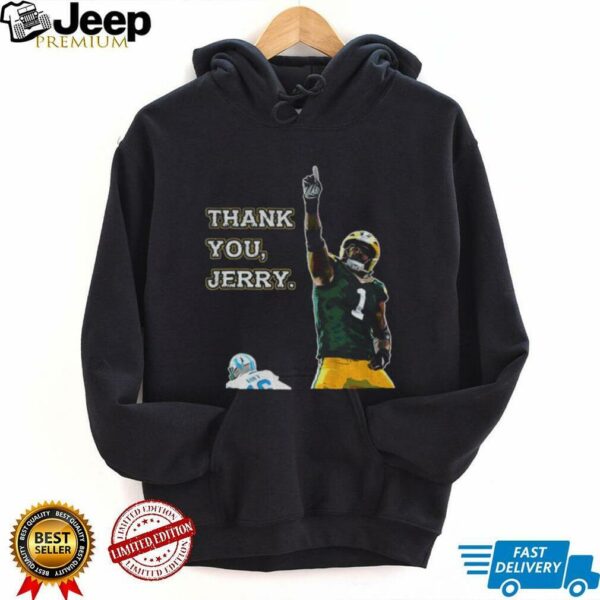 Thank You Jerry Micah Parsons Green Bay Packers Football NFL 2025 for fan shirt