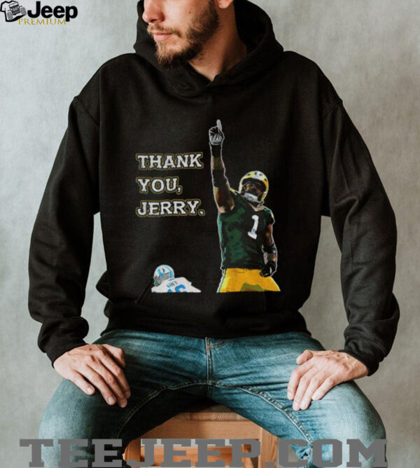 Thank You Jerry Micah Parsons Green Bay Packers Football NFL 2025 for fan shirt