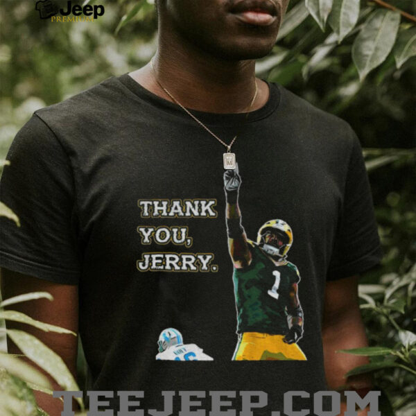 Thank You Jerry Micah Parsons Green Bay Packers Football NFL 2025 for fan shirt