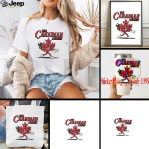 The Canadian Cannon NY Mets Jonah Tong maple leaf shirt