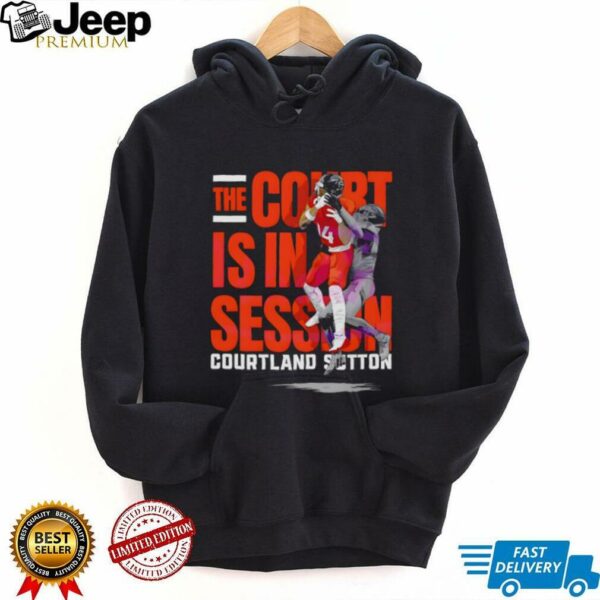 The Courtland Sutton Denver In Session Shirt