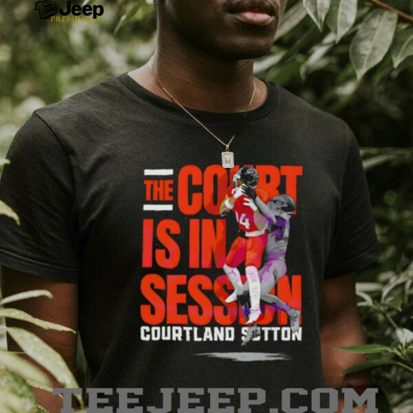 The Courtland Sutton Denver In Session Shirt