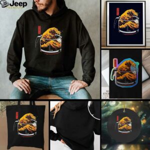 The Great Wave of Coffee shirt