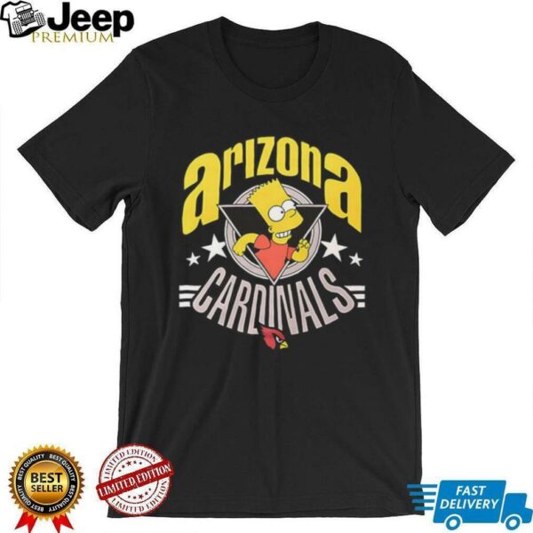 The Simpsons Bart x Arizona Cardinals shirt