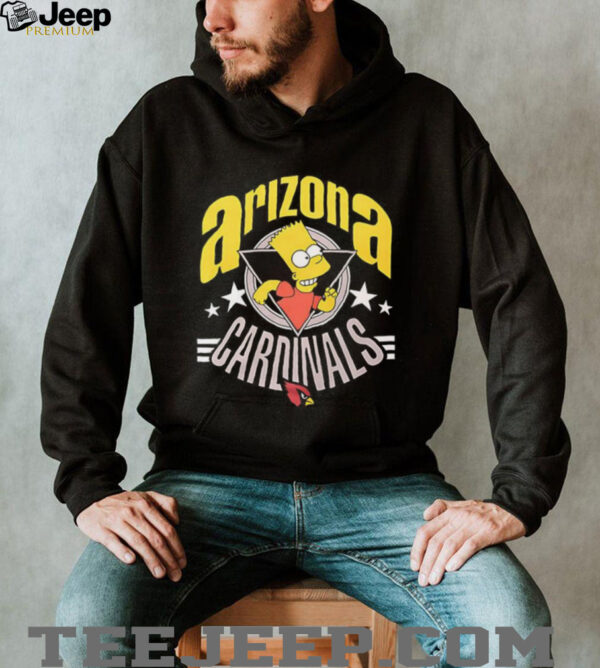The Simpsons Bart x Arizona Cardinals shirt