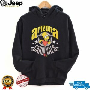 The Simpsons Bart x Arizona Cardinals shirt