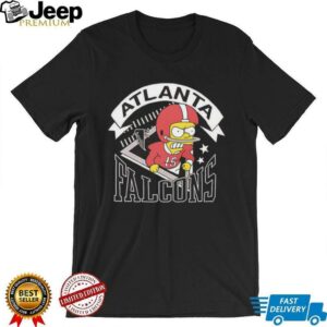 The Simpsons Bart x Atlanta Falcons shirt