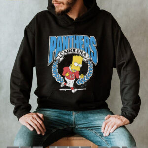 The Simpsons Bart x Carolina Panthers shirt