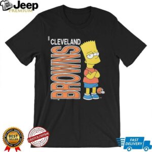 The Simpsons Bart x Cleveland Browns shirt