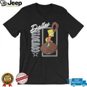The Simpsons Bart x Dallas Cowboys shirt