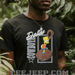 The Simpsons Bart x Dallas Cowboys shirt