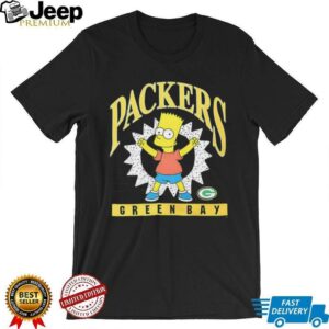 The Simpsons Bart x Green Bay Packers shirt