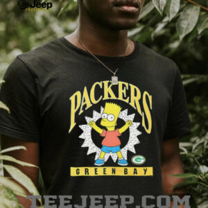 The Simpsons Bart x Green Bay Packers shirt