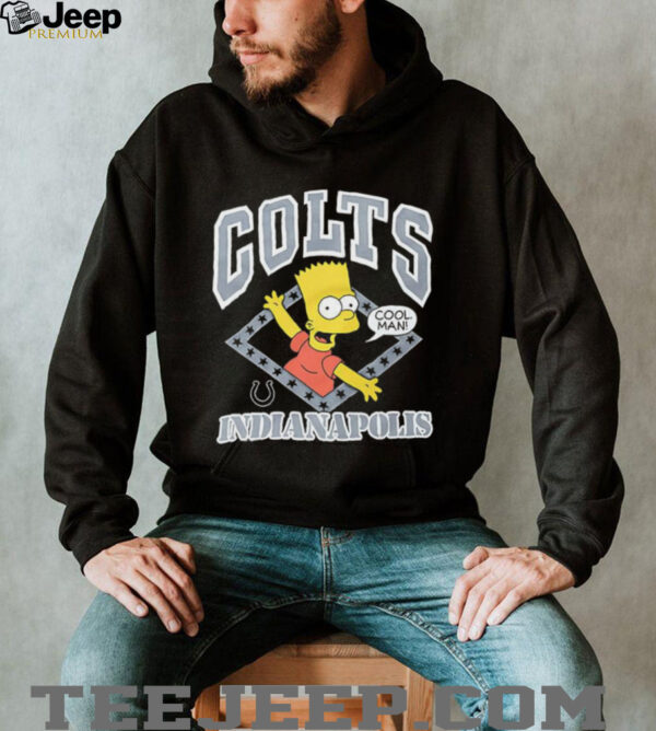The Simpsons Bart x Indianapolis Colts shirt