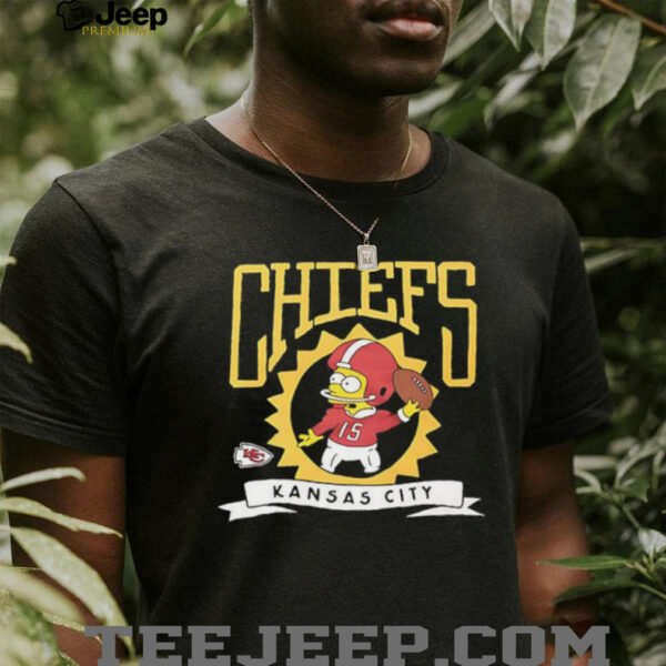 The Simpsons Bart x Kansas City Chiefs shirt