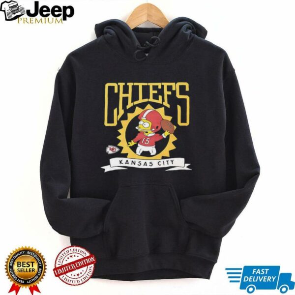 The Simpsons Bart x Kansas City Chiefs shirt