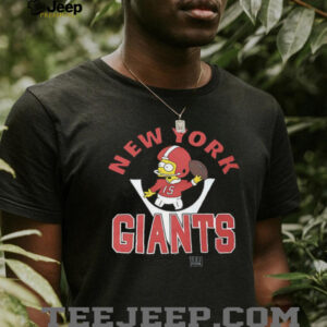 The Simpsons Bart x New York Giants shirt