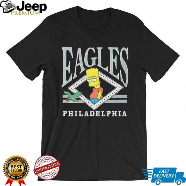 The Simpsons Bart x Philadelphia Eagles shirt