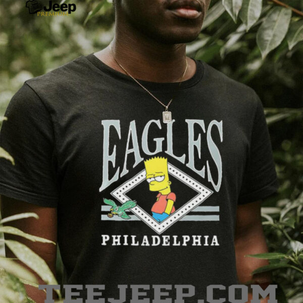 The Simpsons Bart x Philadelphia Eagles shirt